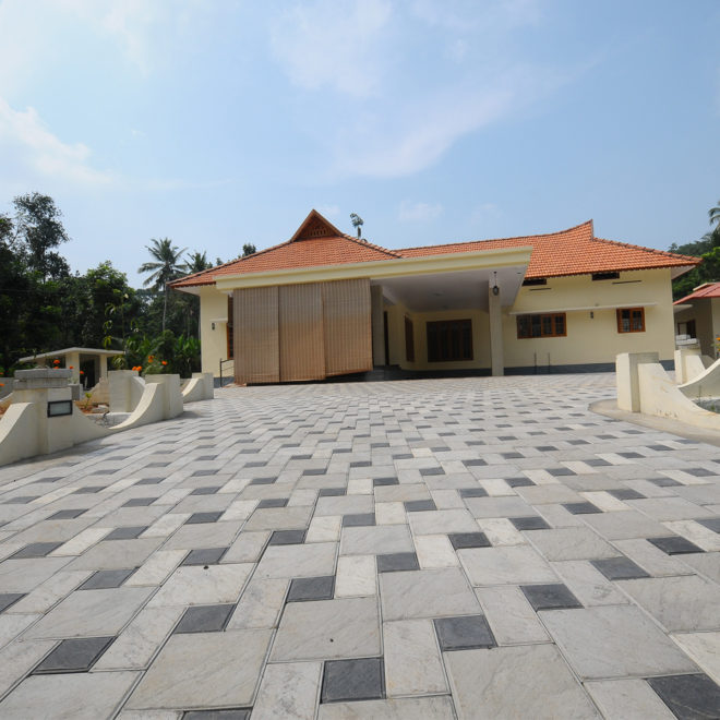 Sirex Sandstone on a residence