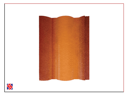 Russet Gold concrete roof tile