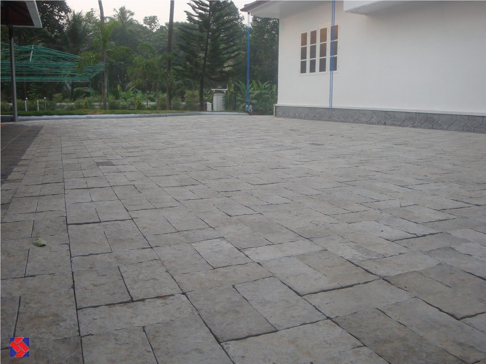 Dutchstone paver, laid