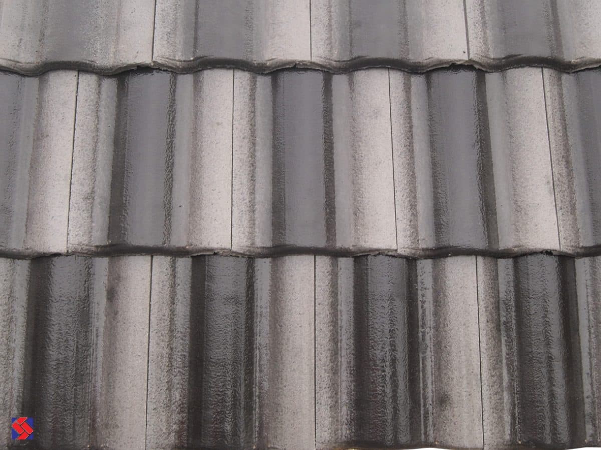 Antique Grey concrete roof tile